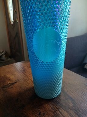Starbucks Turquoise Studded Tumbler